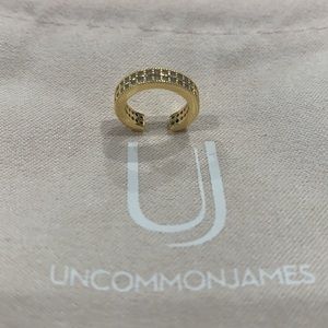 NWT Uncommon James gold “Kensington Ear Cuff”